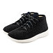 Woolee High-Top Wool Trainers with Lining Dark Grey
