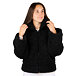 Women's wool jacket Alpini black
