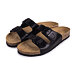 Women's Linda Orthopaedic Cork Sliders Black