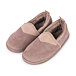Women's Daniela Leather Slippers with Wool Lining Beige