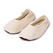 Wool Ballerina Pumps Natural