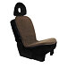 Wool Car Seat Cover Brown