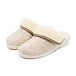 Women’s Wool Wedge Mule Slippers Beige