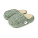 Children's TV slippers sheep wool green