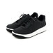 Leather sneakers Woolee Prestige black