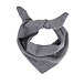 Cashmere scarf with Merino sheep wool grey