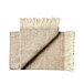 Wool Throw Diamond Beige