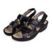 Women's Alena Orthopaedic Leather Sandals Black