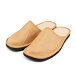 Men’s Summer Leather Slippers Light Brown