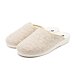 Wool felt Mule Slippers Beige