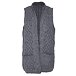 Women’s Vlnka Wool Vest Dark Grey