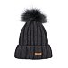 Kids’ Woolee Wool Hat V38 Dark Grey