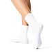 Loose Top Cotton Socks White