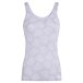 Women's tank top Merino 150 Siren Tank Fresh Ferns Icebreaker Grey Quartz