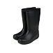 Women's high wellies with wool insole black