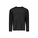 Men's sweatshirt with Merino wool black