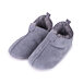 Kids’ Andy Leather Slippers with Wool Lining Grey