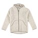 Wool Hooded Jacket Light Grey