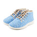 Woolee High-Top Wool Trainers Blue