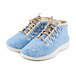 Woolee High-Top Wool Trainers with Lining Blue