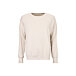 Women's sweatshirt with Merino wool beige