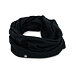 Thin Merino Woolee neck warmer black