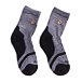 2 pairs Kids’ Merino Socks Dark Grey