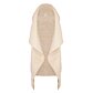 Sheep wool wrap vest Beige
