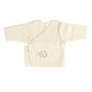 Newborn Wrap-Over Jacket White
