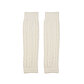 Traditional Merino Wool Leg Warmers White