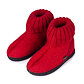 Kids’ Silvie Felt TV Slippers Red