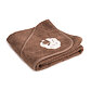 Hooded Baby Towel Brown