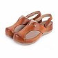 Women's leather sandals for bunions Livia Brown