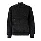 Men's Kangaroo Pocket Wool Top Dark Grey