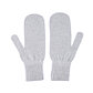 Vlnka Woolen Mittens P01 Light Grey