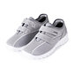 Women's breathable velcro sneakers with gel insole Gray