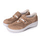 Women's Sofie Leather Trainers Light Brown