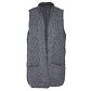 Women’s Vlnka Wool Vest Dark Grey