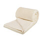 Micro plush blanket white