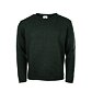 Men's Merino wool pullover sweater green