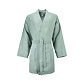 Muslin bathrobe green